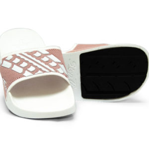 Slide Sandals Women's Blush Pink White